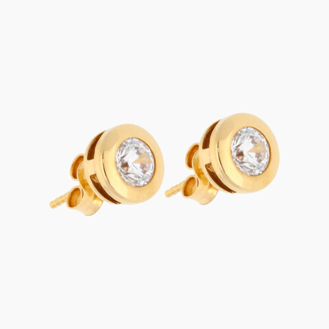 Tornillos en oro 18K Punto de luz Tornillos En Oro 18k Punto De Luz
