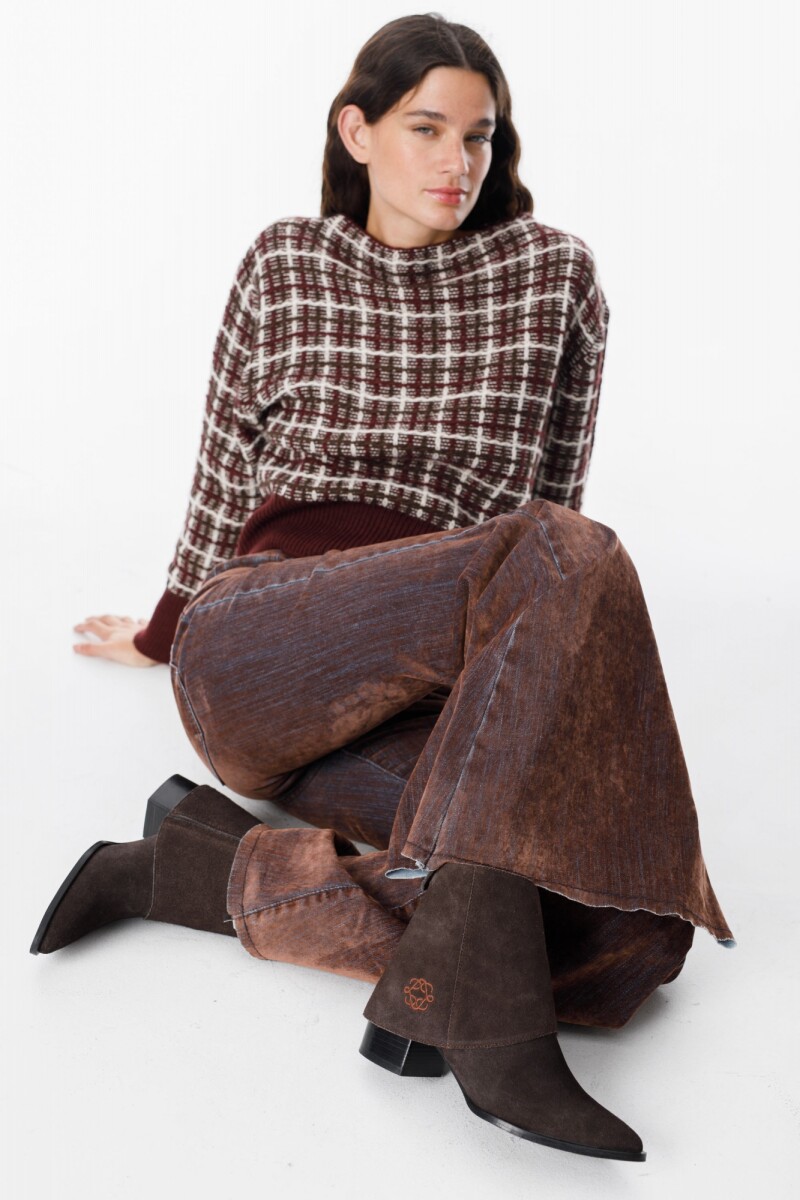 Bota 2 en 1 - Chocolate 