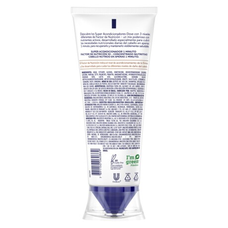 Acondicionador Dove 1 Minuto Factor De Nutrición 50 170 ml Acondicionador Dove 1 Minuto Factor De Nutrición 50 170 ml