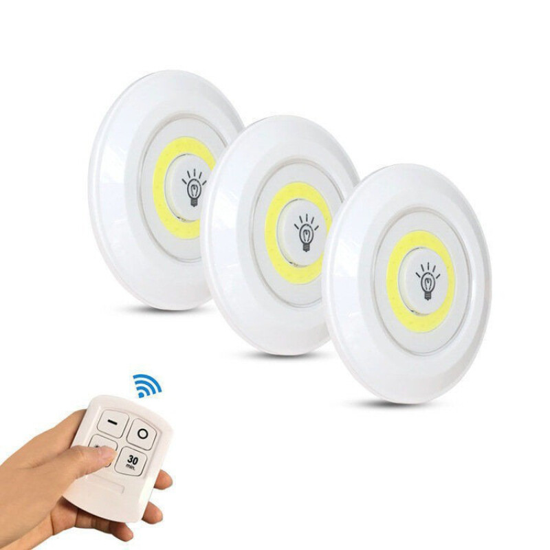LUZ LED SET X3 CON CONTROL • 9cm LUZ LED SET X3 CON CONTROL • 9cm