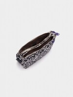 Bolso Bandolera Estampado Leopardo De Nylon multicolor