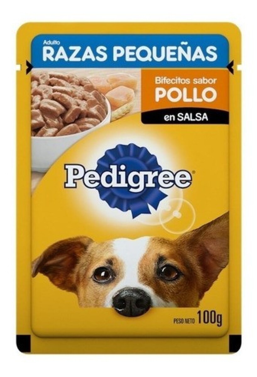 PEDIGREE RAZAS PEQ POLLO SOBRES 100 GRS 