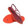 Sandalias Havaianas Luna Point Mujer Amaranto/Naranja Sunset