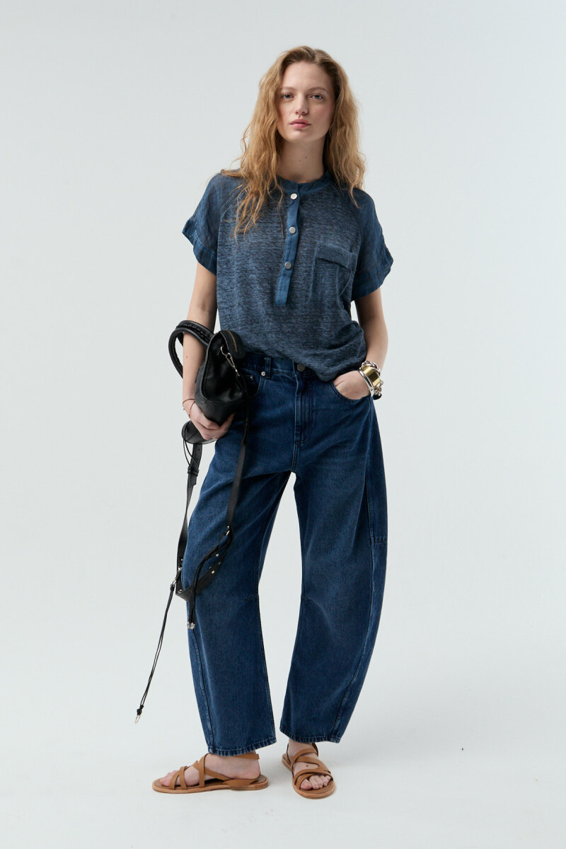 REMERA BOY JUAN Azul