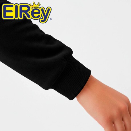 Conjunto Jogging Plush Campera + Pantalón Dama Negro