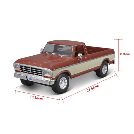 Auto De Colección Maisto 1979 Ford F1 Pick-Up Truck Escala 1:18