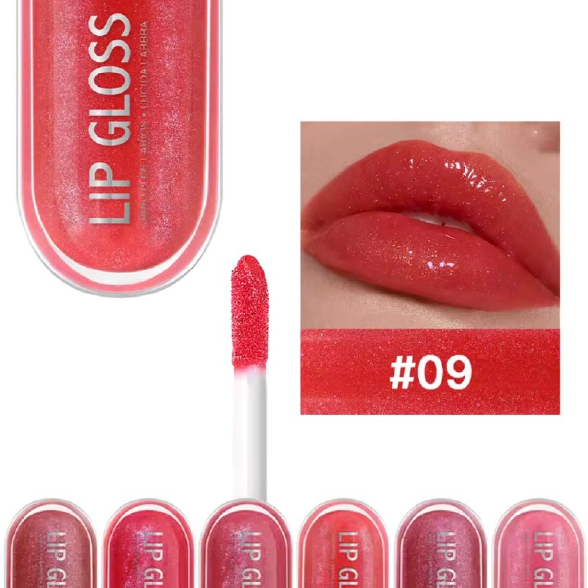 Ushas - Brillo Labial Con Color - Tono 09 