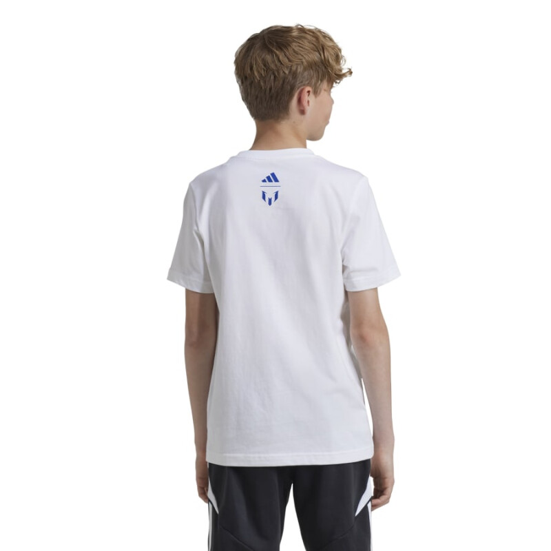 Originals - Adidas - ADIDAS BUZO Y MESSI G de Niños - IW0185 Blanco