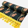 Caminero de mesa 1,40 Tulipa Negro