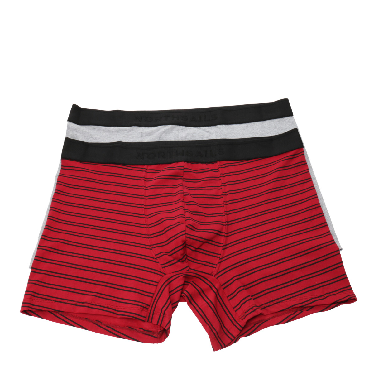 Boxer de Hombre N+ x2 Jules - Rojo - Negro - Gris 