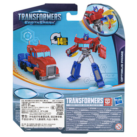 Figura Transformers Earthspark Optimus Prime Guerrero 001