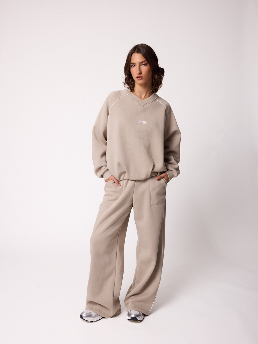 SWEATER ANSFER DIXIE Gris Plata