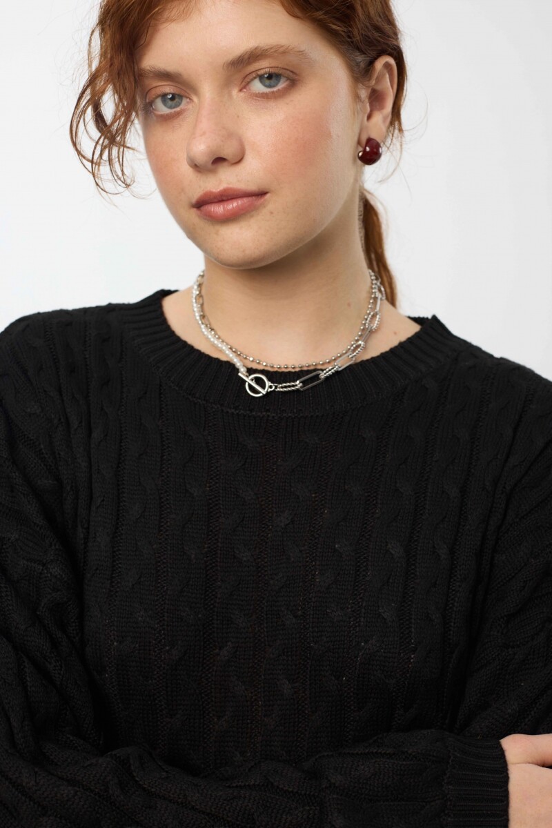 Collar Benji - Plateado 