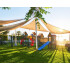 Malla Sombra Vela Toldo 3.6 X 3.6 Mts Jardín Patio Y Malla Sombra Vela Toldo 3.6 X 3.6 Mts Jardín Patio Y