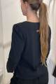 Remera soft Negro