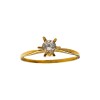 Anillo Solitario-Oro bajo-Piedra circonia-AN8056 conpiedra