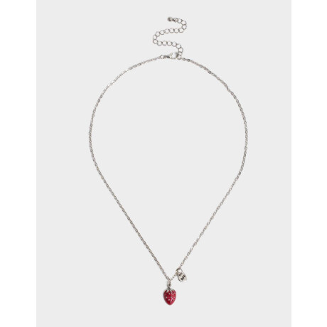 Collares Infantiles Con frutas Plateado