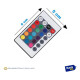 Pack X 4 Bombitas Lamparas Colores Led Con Control Blanco
