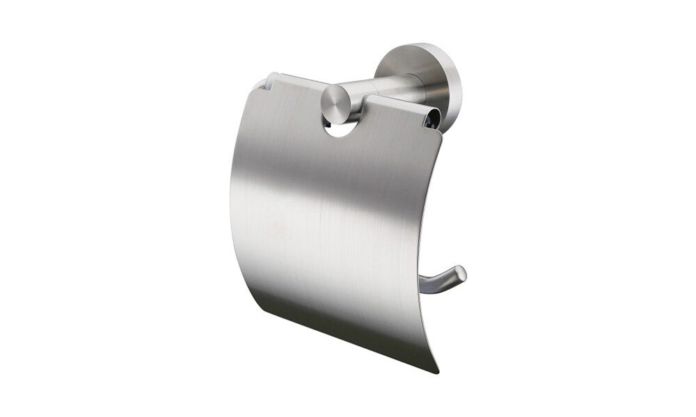 Soporte De Papel Higienico Con Tapa 145-c