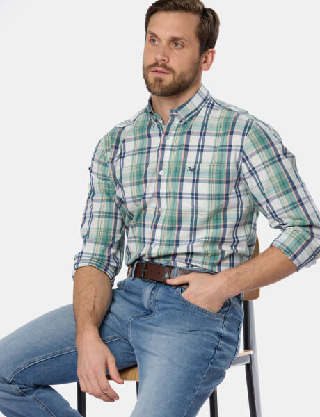 PANTALÓN DE JEAN CLÁSICO Azul claro