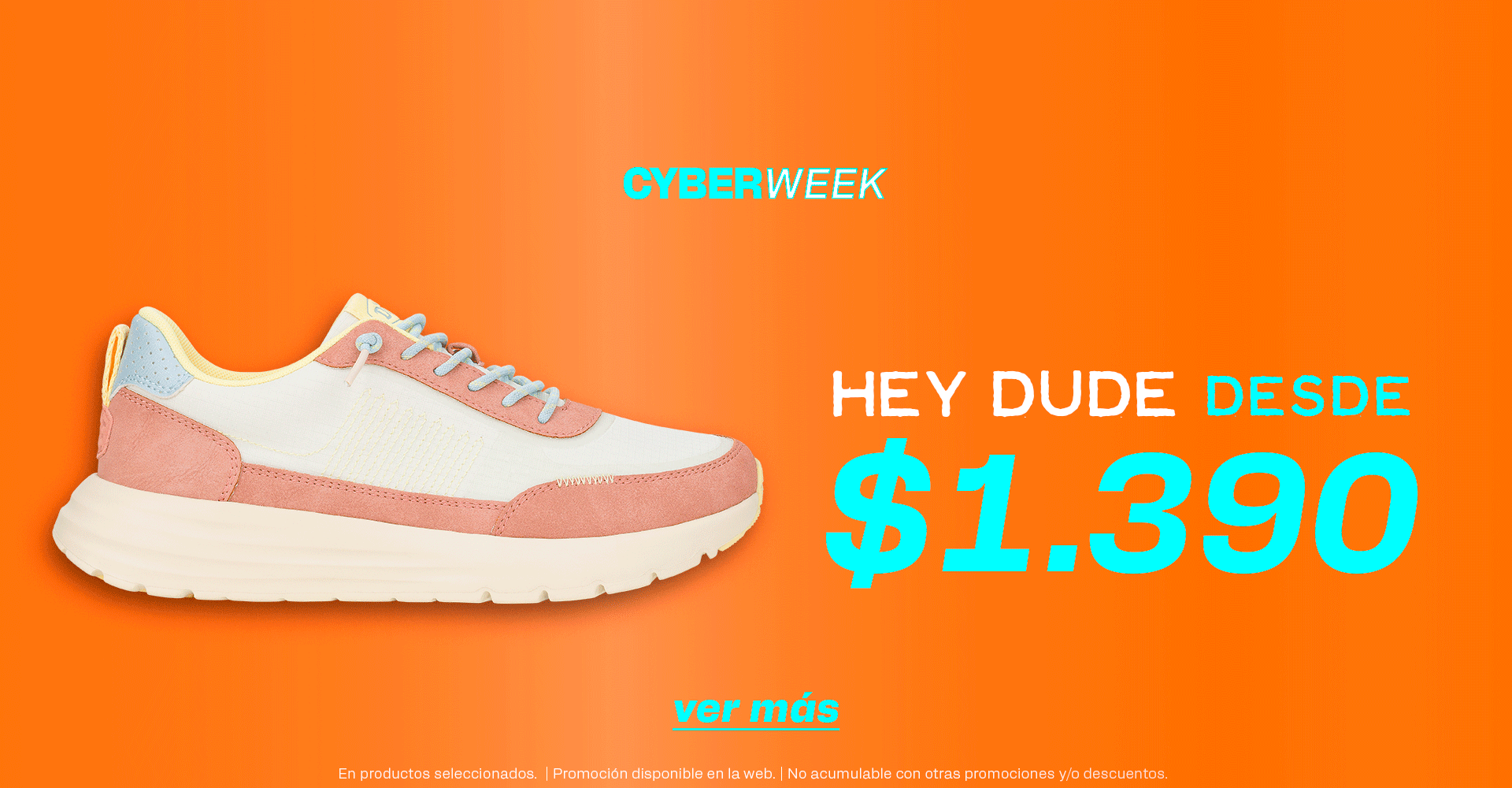 Hey Dude desde $1390