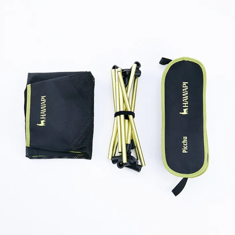 Silla Camping Hawapi Picchu Negro Ub NEGRO
