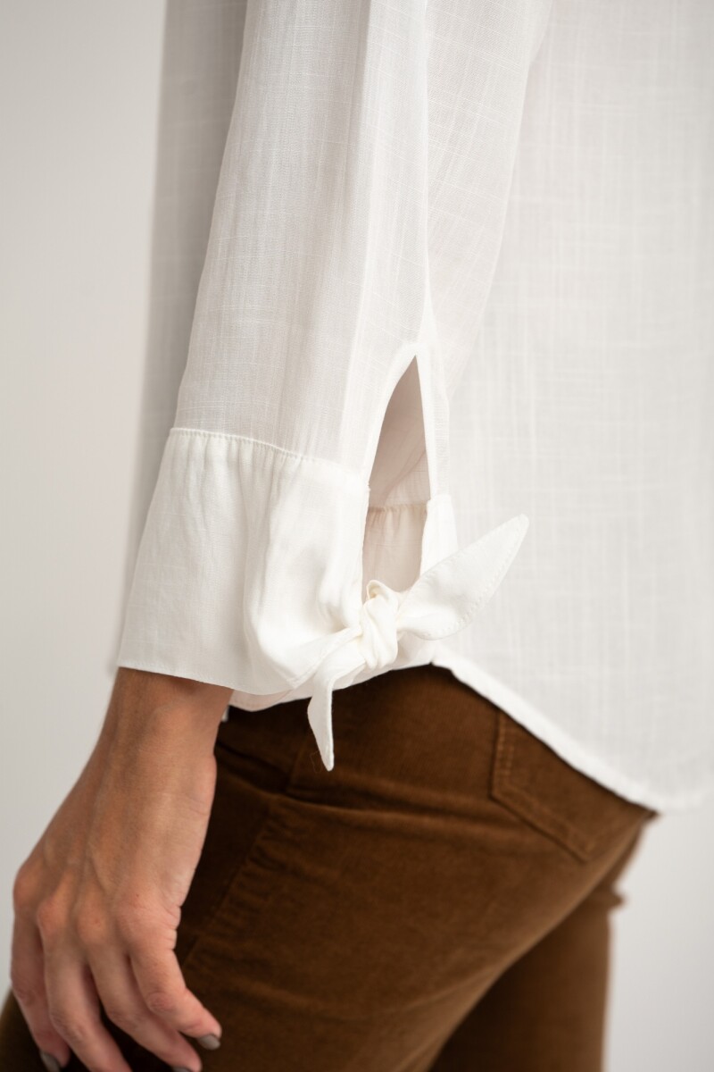 Blusa Nudos Nácar