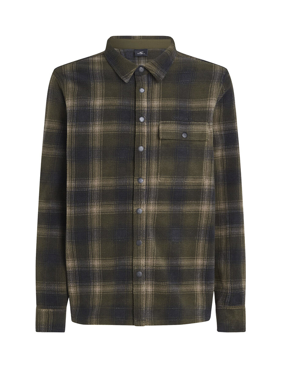 Camisa O'Neill Superfleece Greencheck 