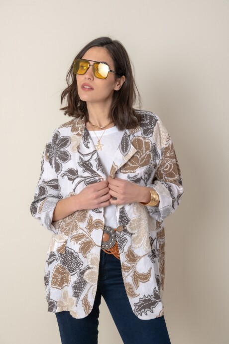 BLAZER SERENA Blanco