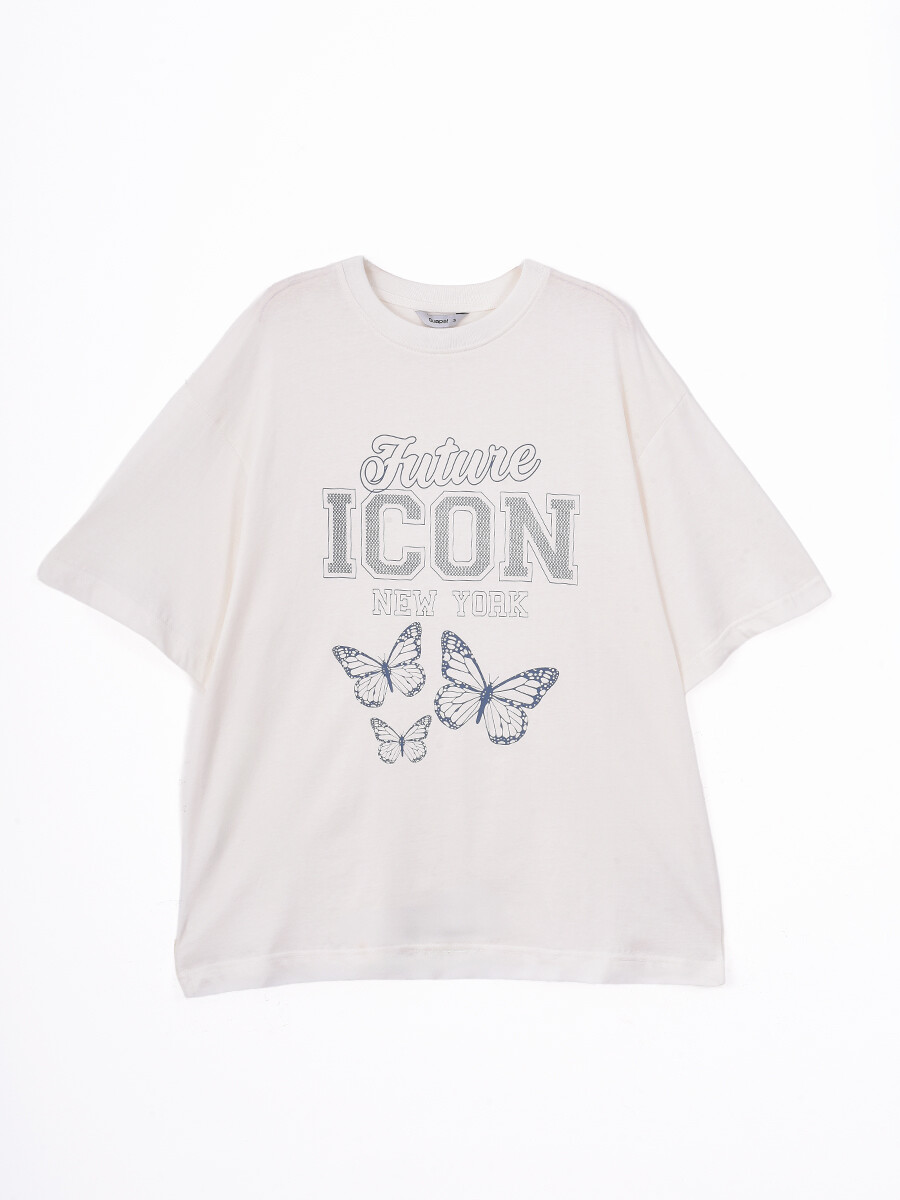 REMERA BOXARA - OFF WHITE 