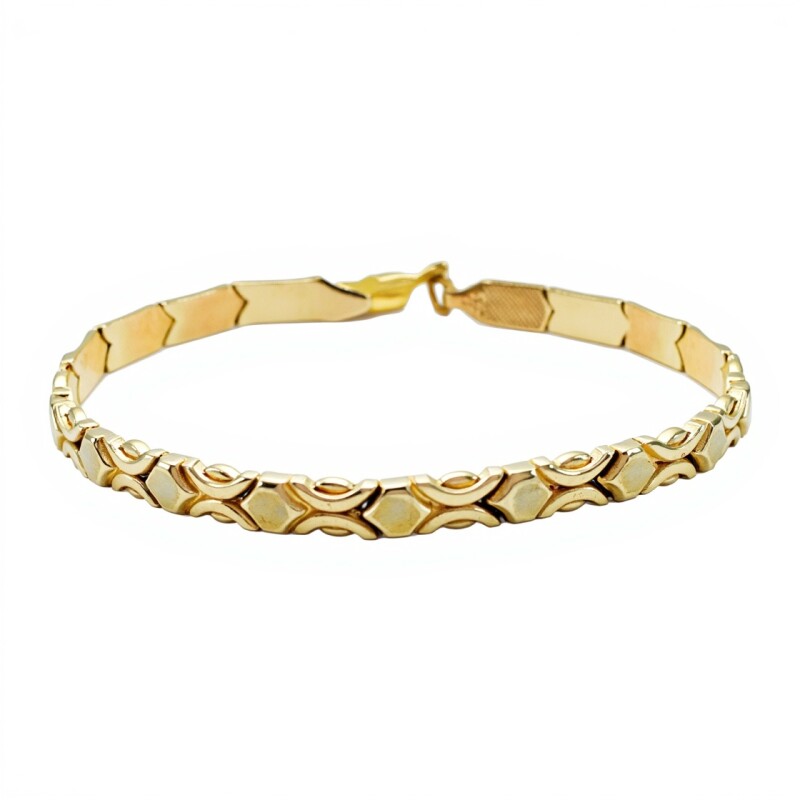 Pulsera Python -Oro bajo-Sin Piedra -PU8078 sinpiedra
