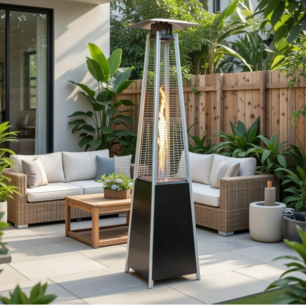 Estufa Pirámide A Gas Kassel Ks-epp40 40000 Btu ESTUFA PIRAMIDE A GAS KASSEL KS-EPP40