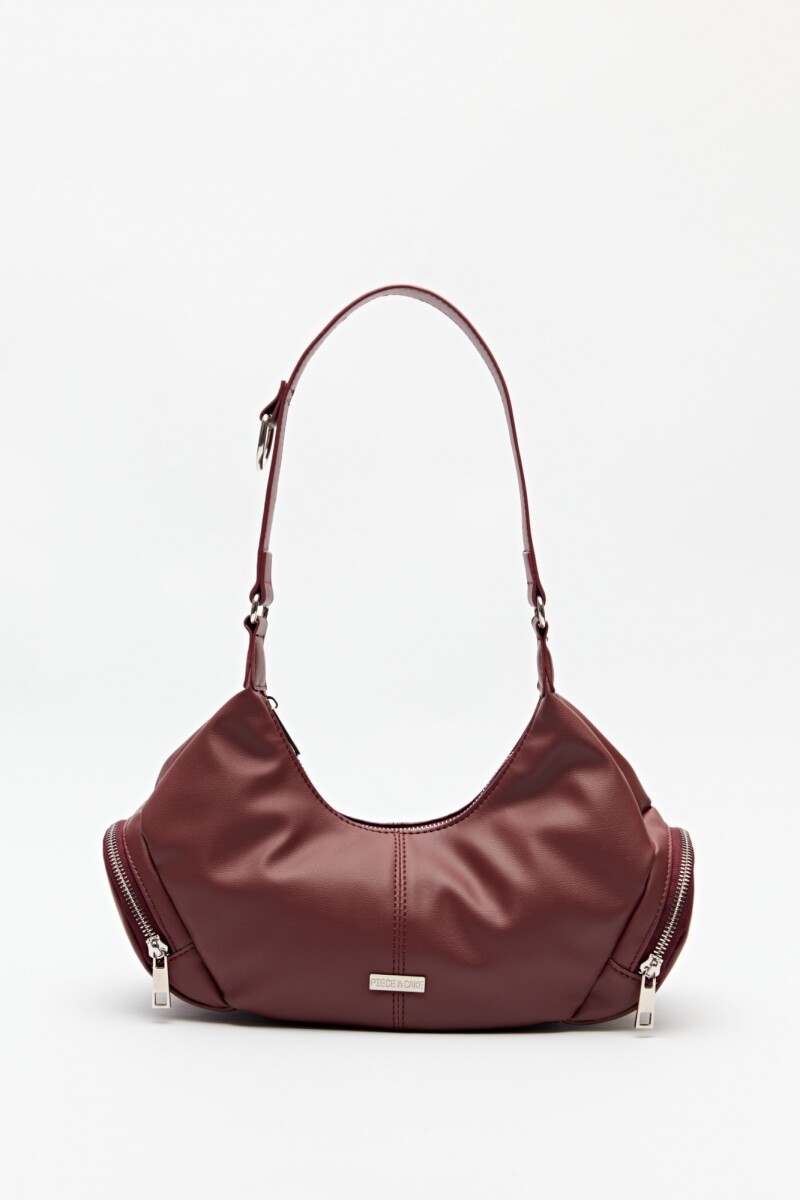 CARTERA LIPA Bordó