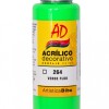 PINTURA ACRILICA ARTISTICA DIBU 60 ML. DIFERENTES COLORES COLOR VERDE FLUO 264