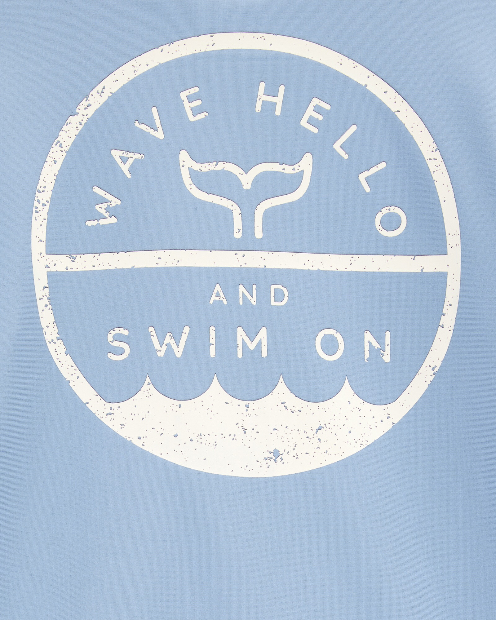 Traje de baño dos piezas, protección UPF 50+, manga larga, azul Traje de baño dos piezas, protección UPF 50+, manga larga, azul