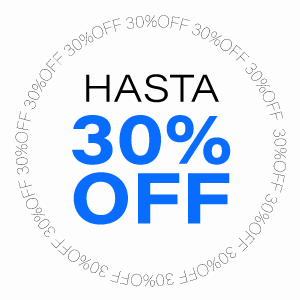 Hasta 30%OFF