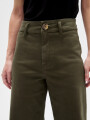 Pantalon Adeline Verde Oliva Oscuro