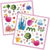Set de 160 stickers Princesas