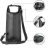 Bolso Estanco 2 Litros Celular Playa Arena Resistente Agua Variante Color Negro