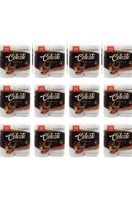 Rollo de cocina Celeste x 110 toallas - FUNDA X 12 UNIDADES Rollo de cocina Celeste x 110 toallas - FUNDA X 12 UNIDADES