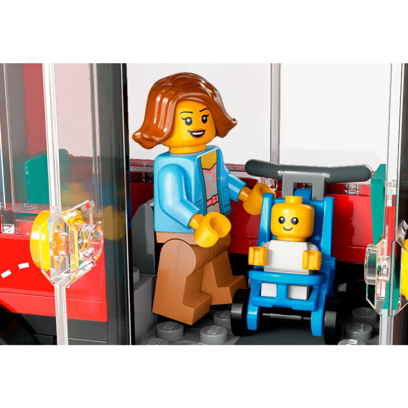 Autobús Turístico Rojo de Dos Plantas City Lego Autobús Turístico Rojo de Dos Plantas City Lego