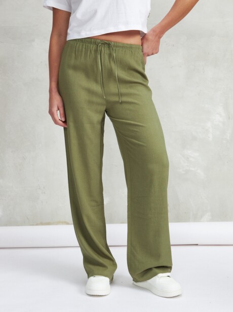 PANTALÓN RENÉ VERDE