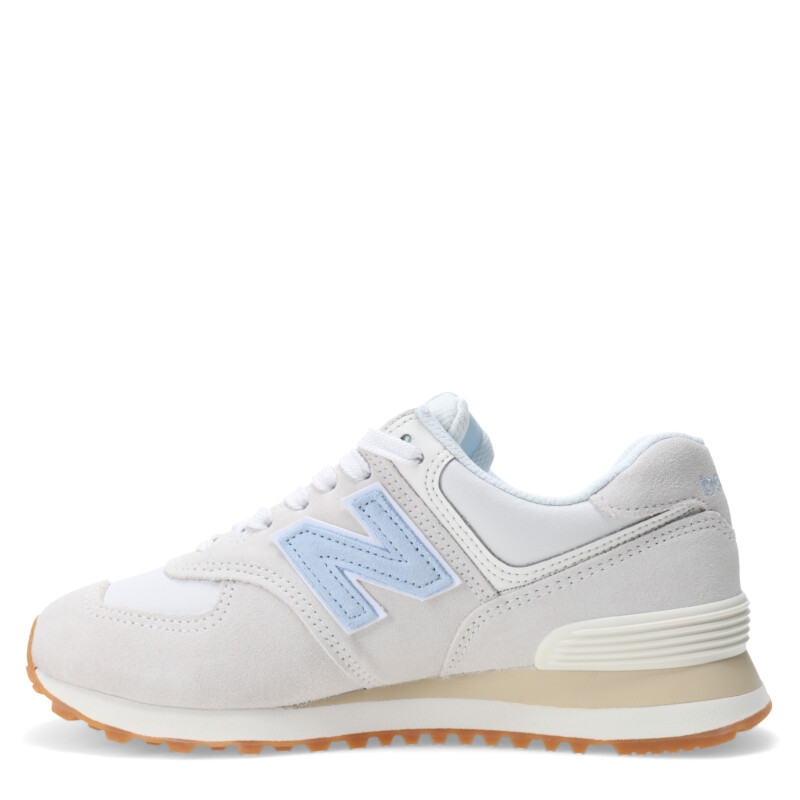 Championes de Mujer New Balance Classics Traditionnels Gris - Blanco - Celeste