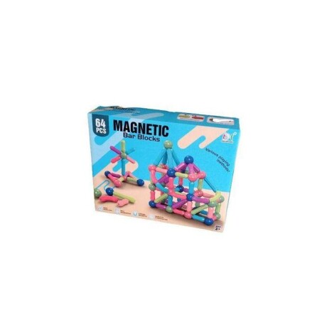 Barras magneticas 64pcs Barras magneticas 64pcs