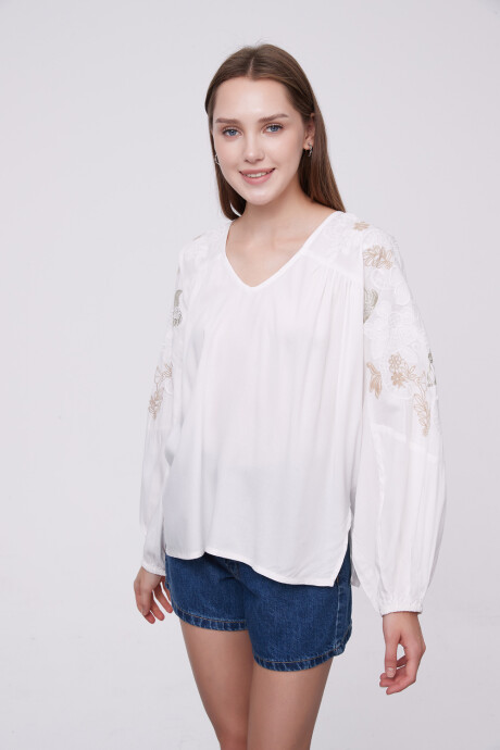 Blusa Cleo Marfil / Off White