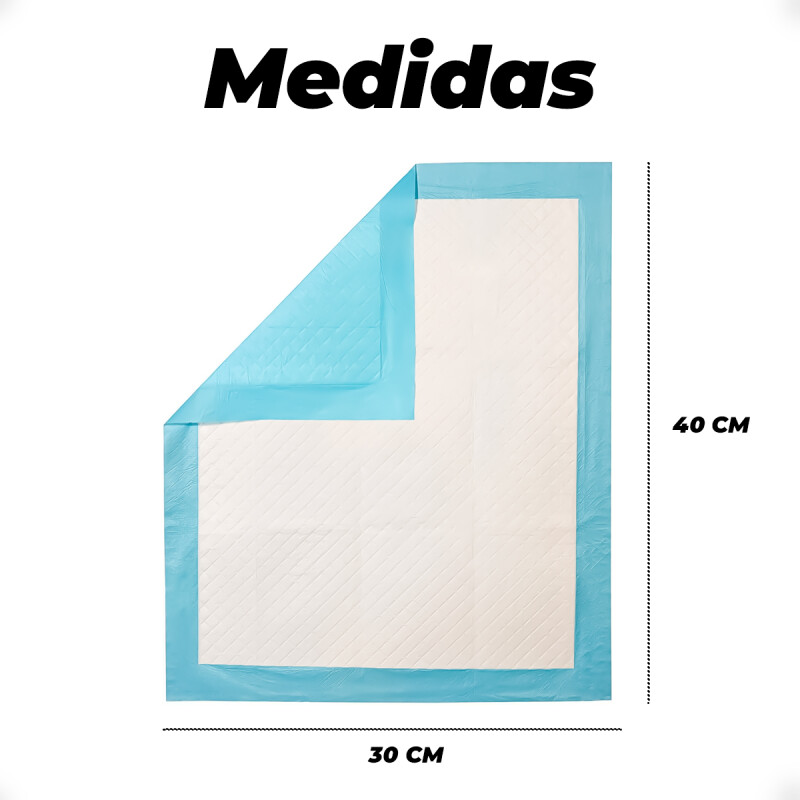 Pads De Entrenamiento X20 unidades Para Perros Y Cachorros Resistentes a líquidos