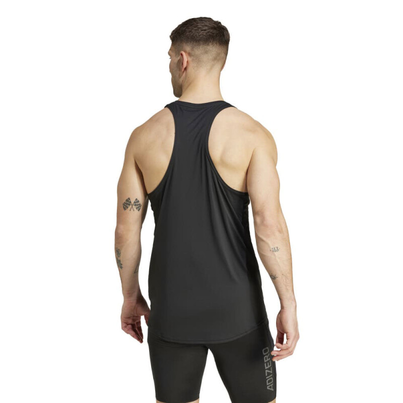 Musculosa de Hombre Adidas Adizero Negro