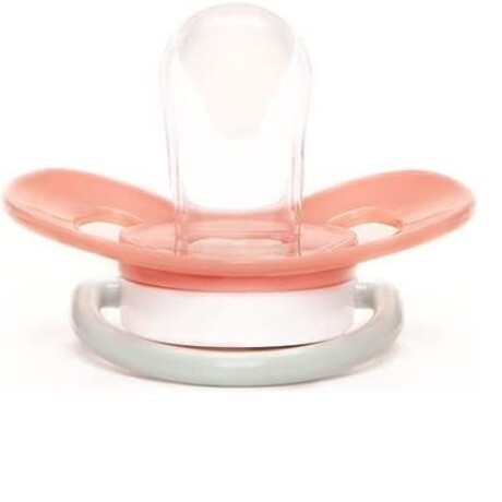 Chupete silicona ultra suave elefante rosa