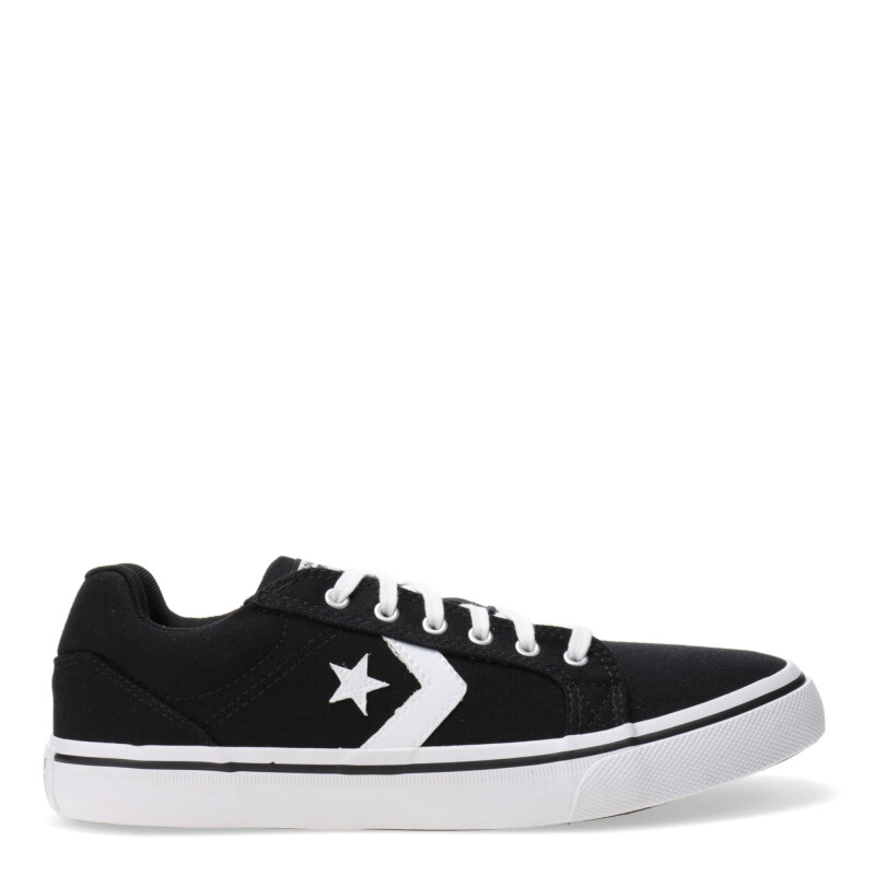 Championes de Mujer Converse Distrito Negro - Blanco