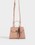 City Cartera City Con Hebilla - Rosa Viejo
